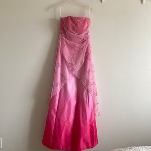 Ombré prom dress